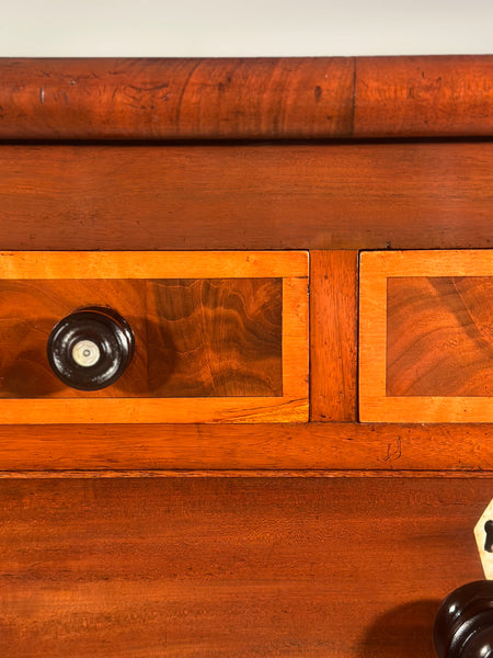 Large Antique Mahogany Chest Of Drawers C.1840
