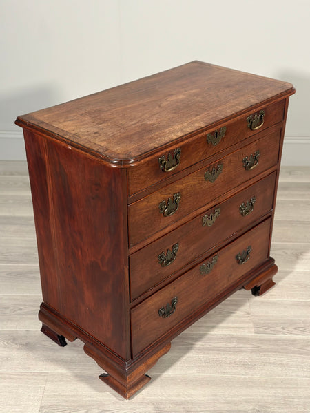 Small Mahogany Georgian Chest Of Drawers