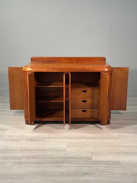 Art Deco Oak Sideboard