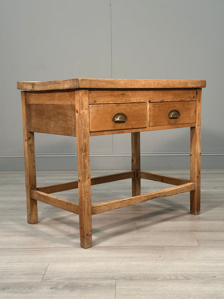 Antique Bakers Prep Table