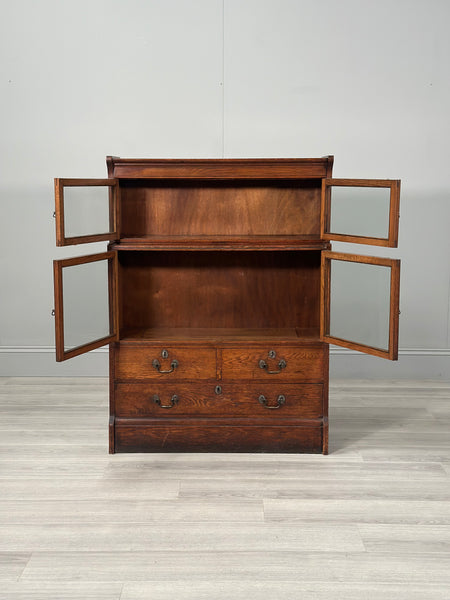 Small Oak Barrister’s Bookcase C.1910