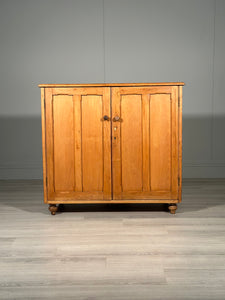 Antique Pine Housekeepers Cupboard