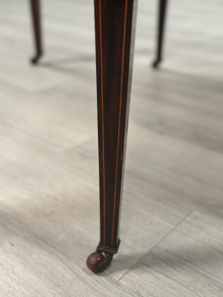 Sheraton Revival Rosewood Writing Table