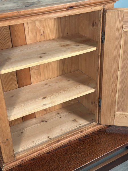 Small Antique Pine Cabinet