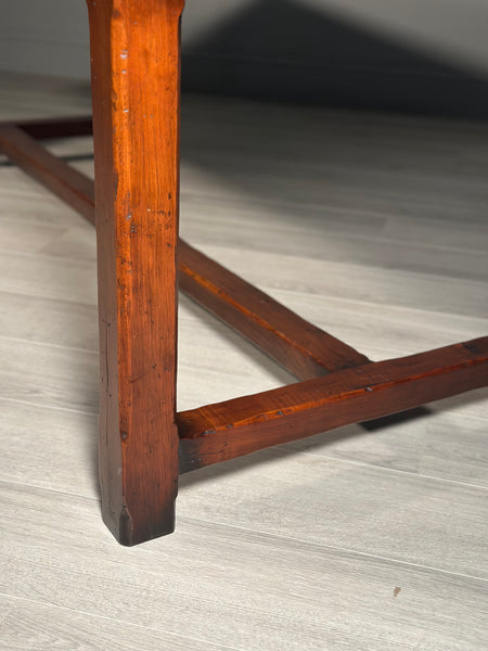19th Century Style Cherry Wood Large Refectory Table