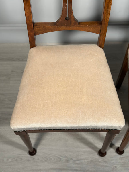 Set of 4 Biedermeier Dining Chairs