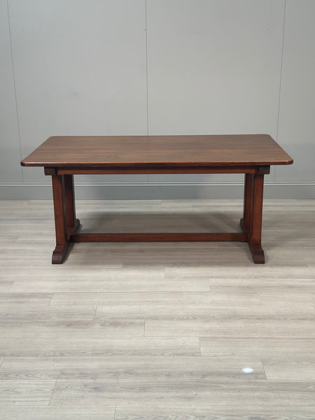 Arts & Crafts Oak Refectory Table