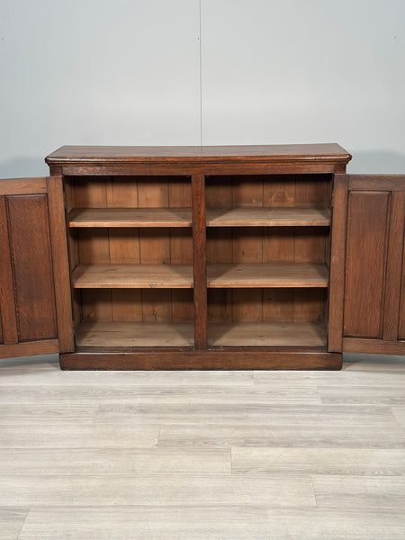 Antique Oak School Cupboard c.1900