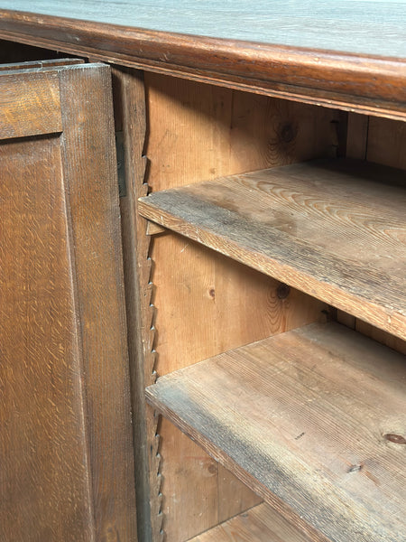 Antique Oak Cupboard C.1910