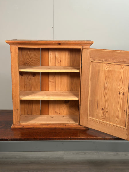 Small Antique Pine Cabinet