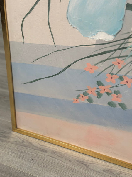 Large 20th Century Acrylic On Canvas signed ‘Nicol’