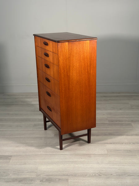 Mid 20th Century Teak Chest Of Drawers