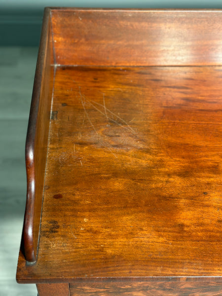 Plum Pudding Mahogany Washstand c.1880