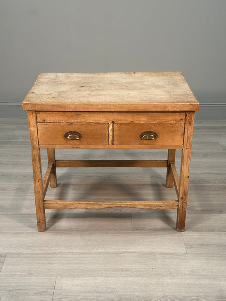 Antique Bakers Prep Table