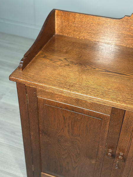 Arts And Crafts Oak Cupboard