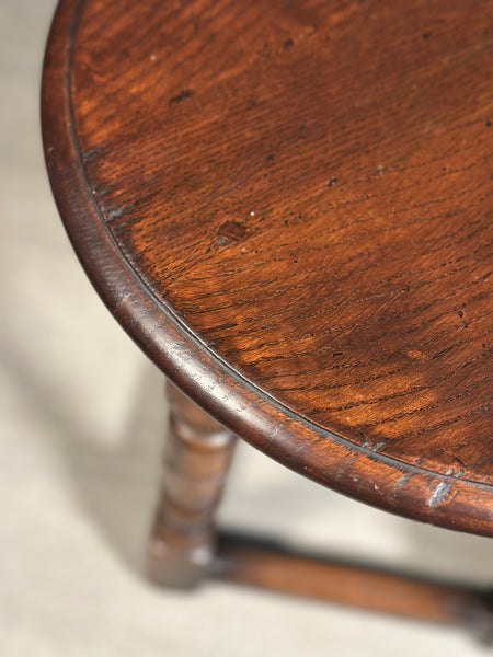 Titchmarsh and Goodwin Oak Stool