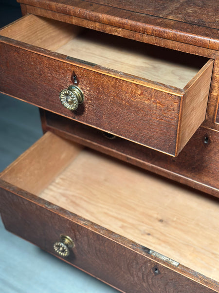 Georgian Oak Chest Of Drawers