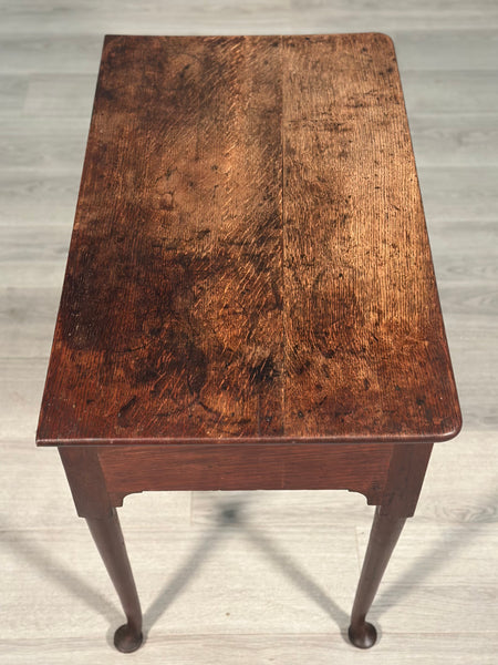Georgian Oak Side table c.1780