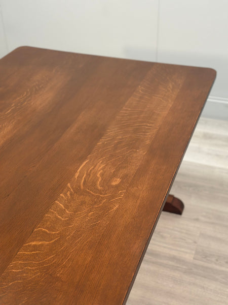 Arts & Crafts Oak Refectory Table