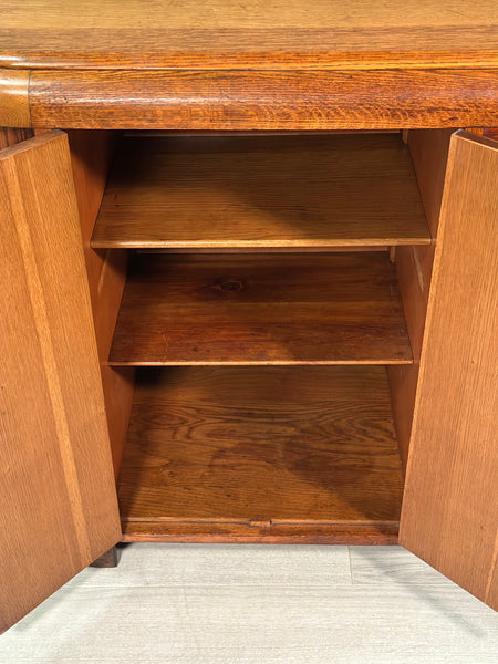 Art Deco Oak Sideboard