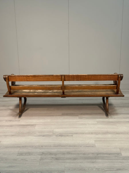 Antique Rocking Settle