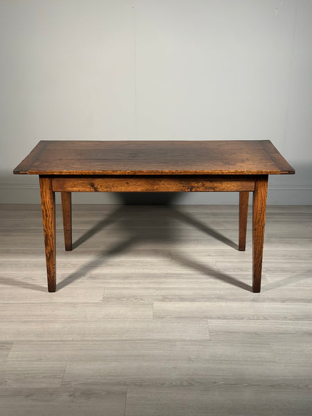 18th Century Style Antique Oak Dining Table