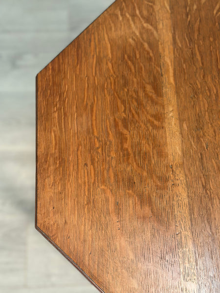 Arts And Crafts Oak Side Table c1910