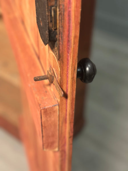 Large Victorian Pine Larder Cupboard