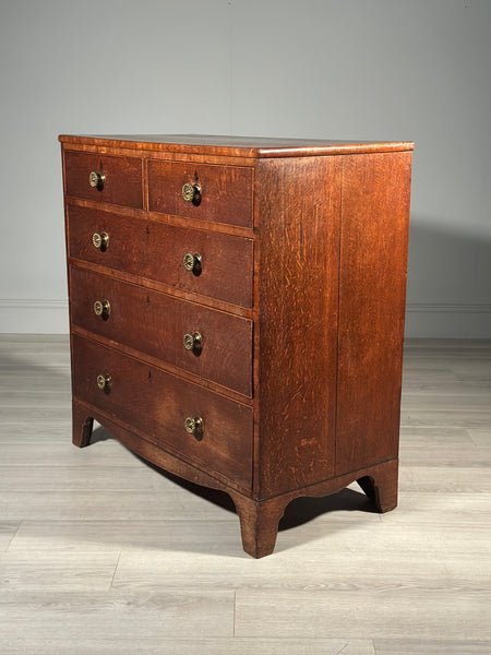 Georgian Oak Chest Of Drawers