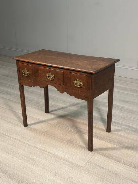 Georgian Oak lowboy C.1800