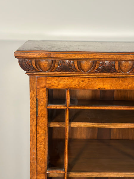 Antique Pollard Oak Bookcase C.1900