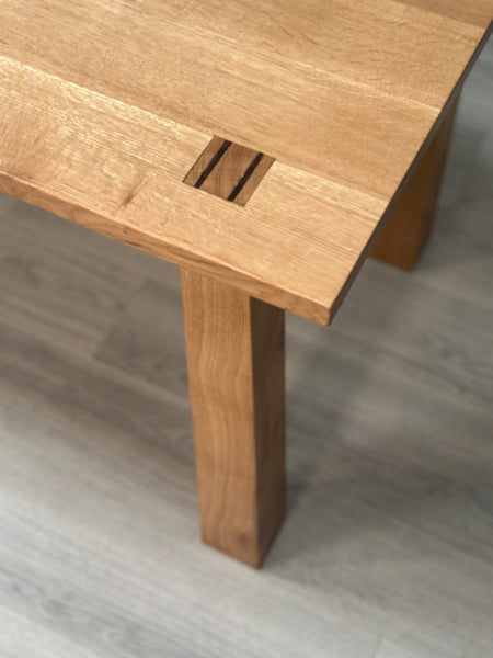Arts And Crafts Style Oak Dining Table