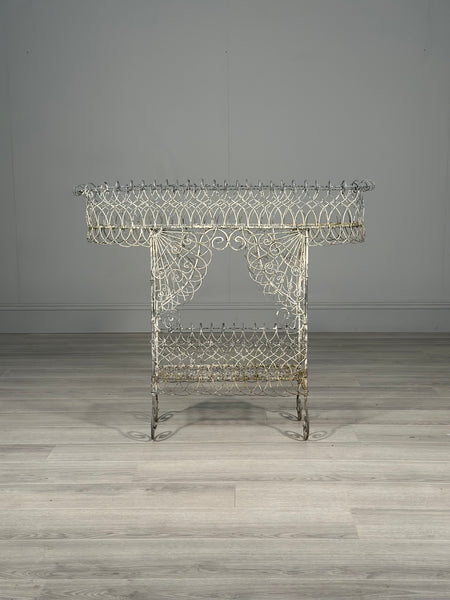 19th Century Wirework Garden Planter
