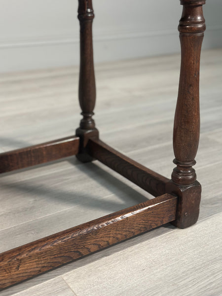 Georgian Oak Side Table C.1800