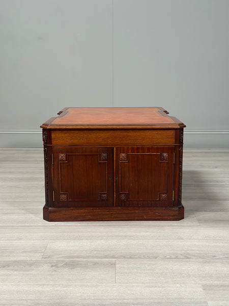 Georgian Furnishing Co. Mahogany Minature Executive Desk, Coffee Table