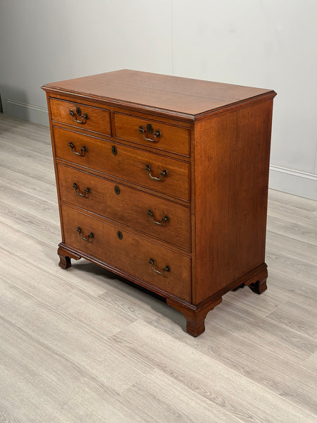 Antique Oak Chest Of Drawers C.1820