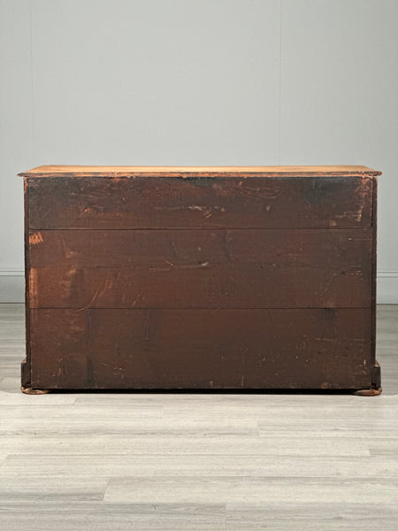 19th Century Wide Pine Chest Of Drawers