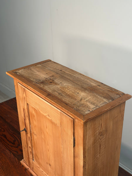 Small Antique Pine Cabinet