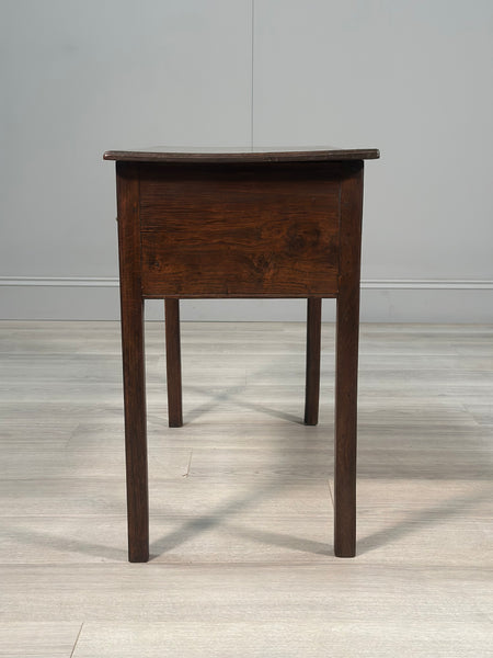Georgian Oak lowboy C.1800