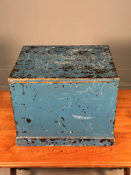 Victorian Pine Chest In Paint