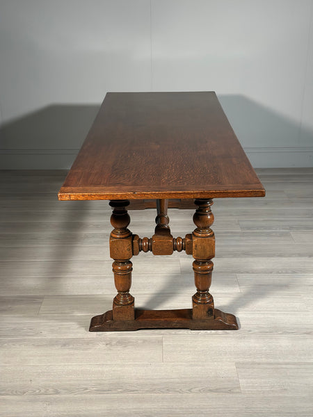 Large Oak Refectory Table C.1900