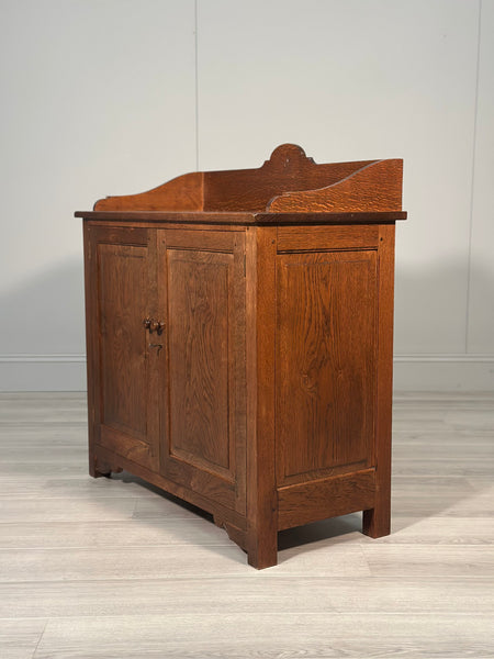 Arts And Crafts Oak Cupboard