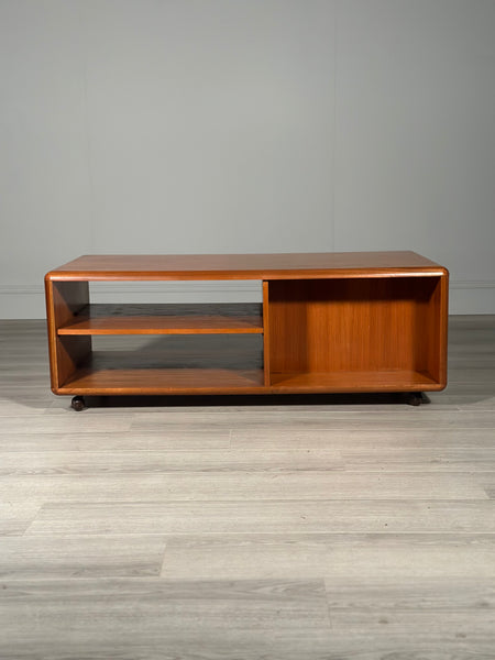 Large Double Sided Teak Coffee Table C.1980