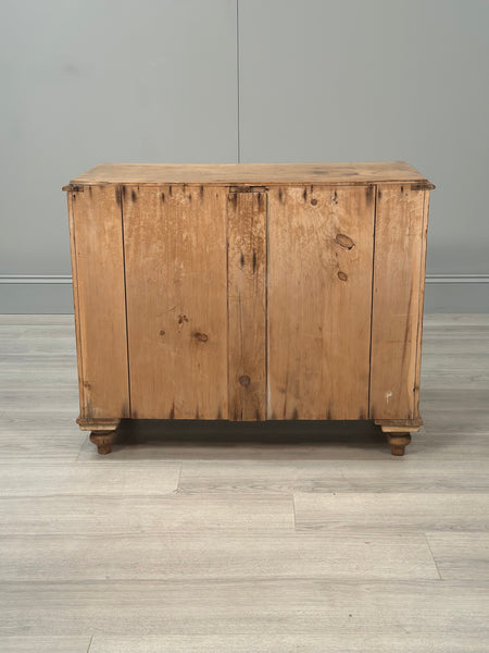 Victorian Pine Chest Of Drawers