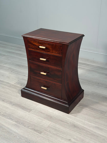 Shapely Art Deco Chest Of Drawers