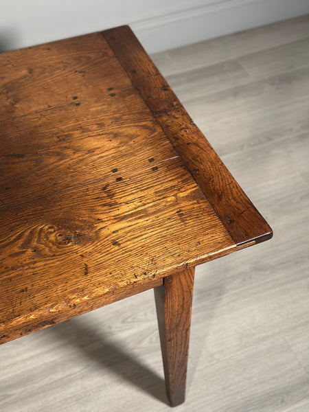 18th Century Style Antique Oak Dining Table