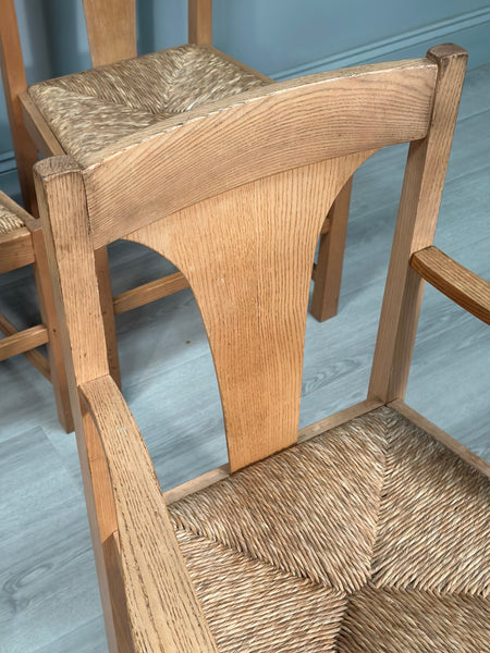 Terence Conran Dining Table & Set of 6 Chairs c1980