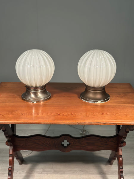 A Pair Of Art Deco Lamps