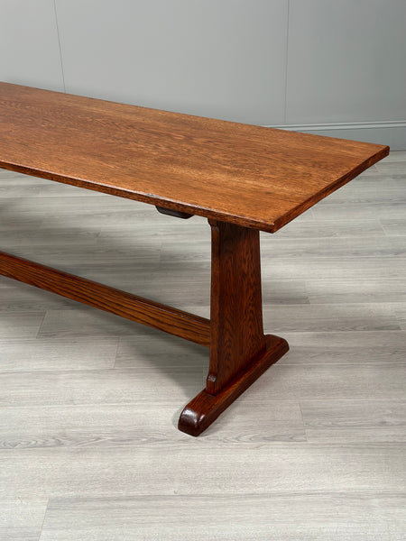 Large Antique Oak Refectory Table