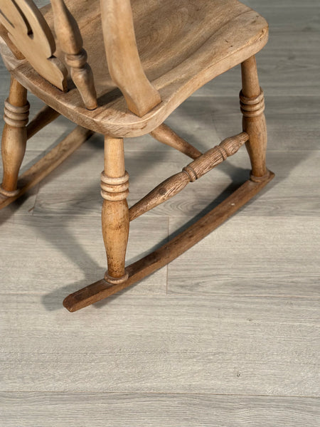 Small Antique Country Rocking Chair